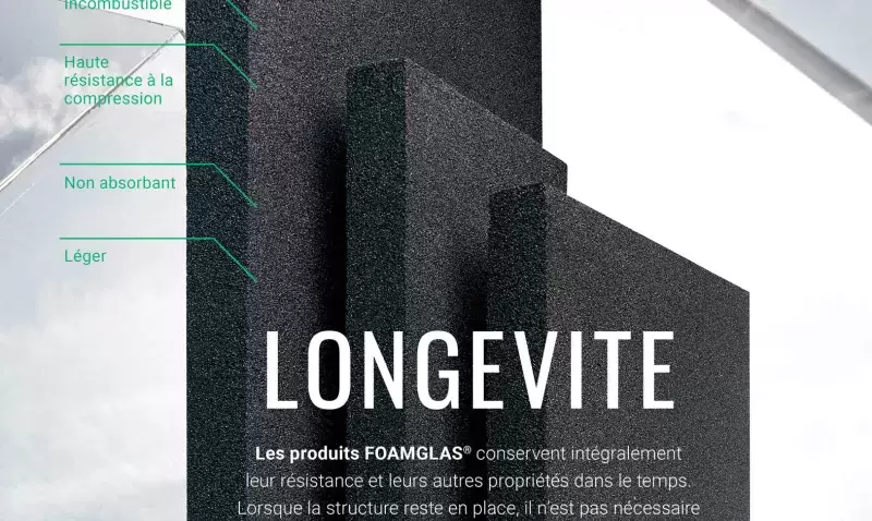 Verre cellulaire Foamglas