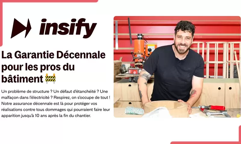 Insify - La Garantie Décennale pour les pros du bâtiment