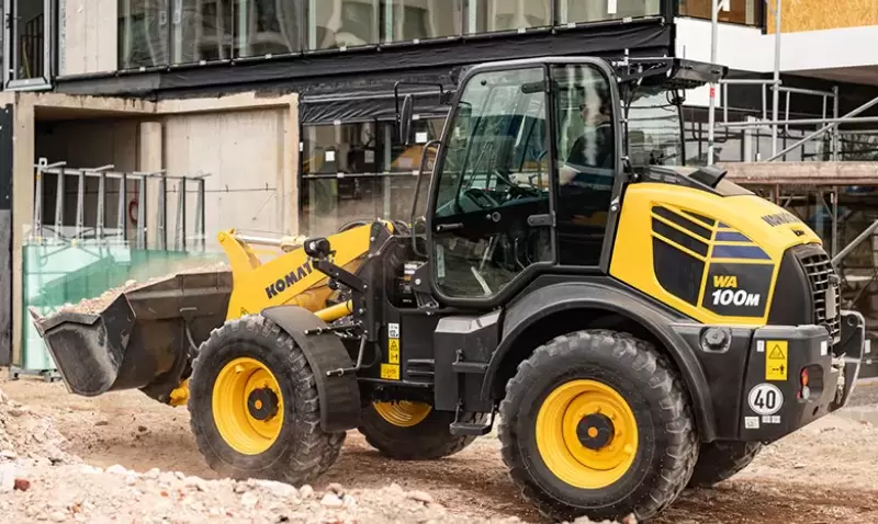 Nouvelle chargeuse Komatsu 100% électrique