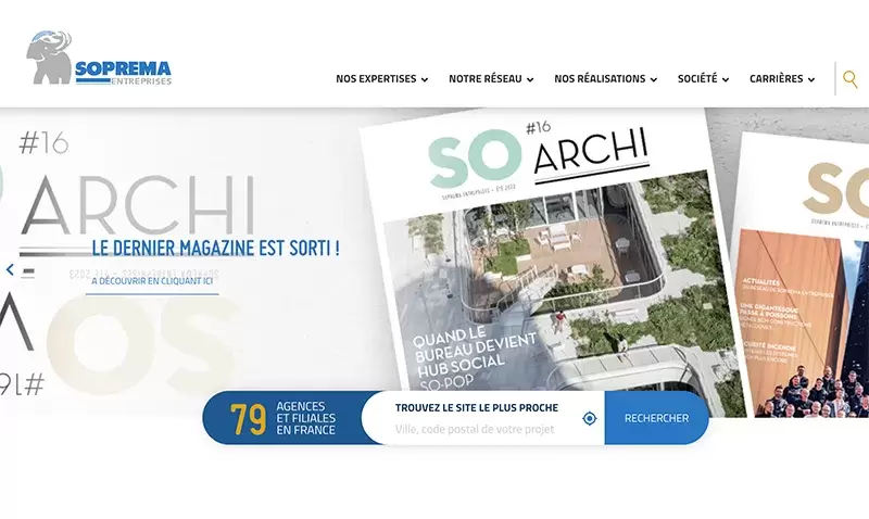 SOPREMA Entreprises dévoile son site web rénové