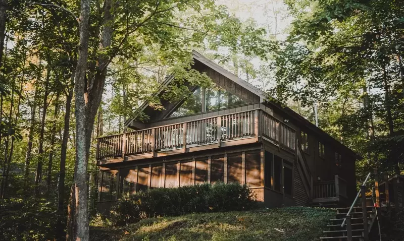 maison en bois