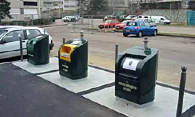 La collecte des déchets en centre-ville