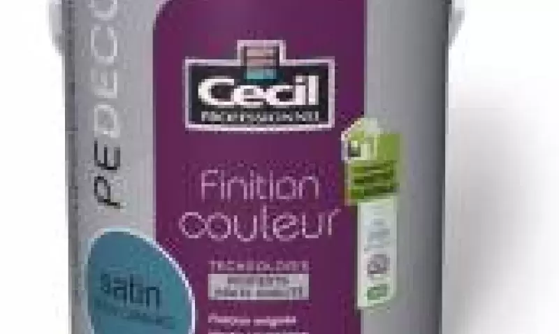 Nouvelle gamme de peinture : finition couleur PEDECO