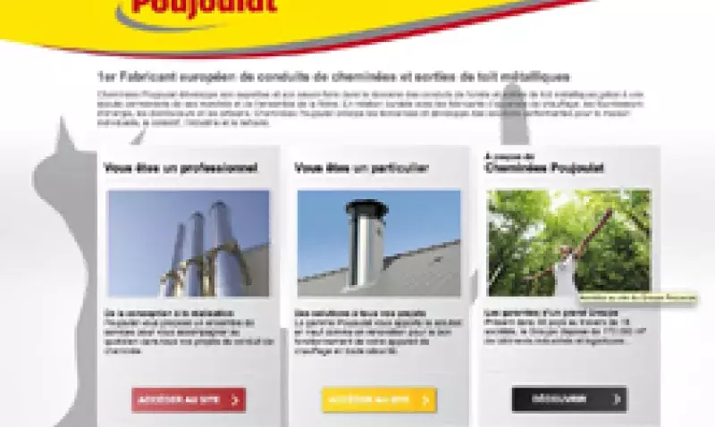 www.poujoulat.fr Un site internet nouvelle génération placé sous le signe de l’innovation